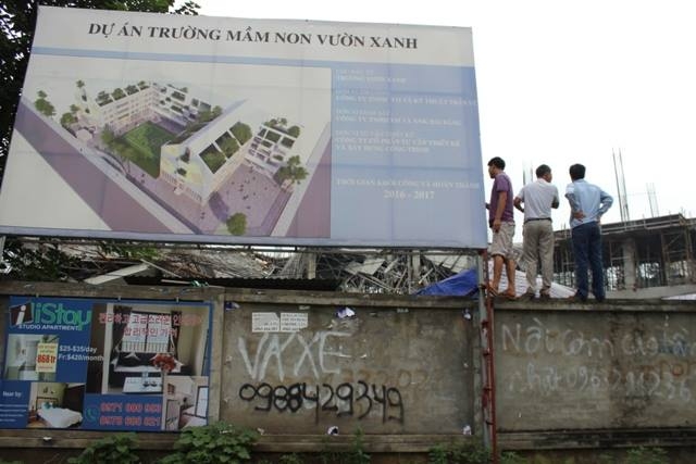  Với công trình gặp sự cố này không biết có phụ huynh nào đủ can đảm cho con theo học ở đây sau khi được xây dựng xong? 