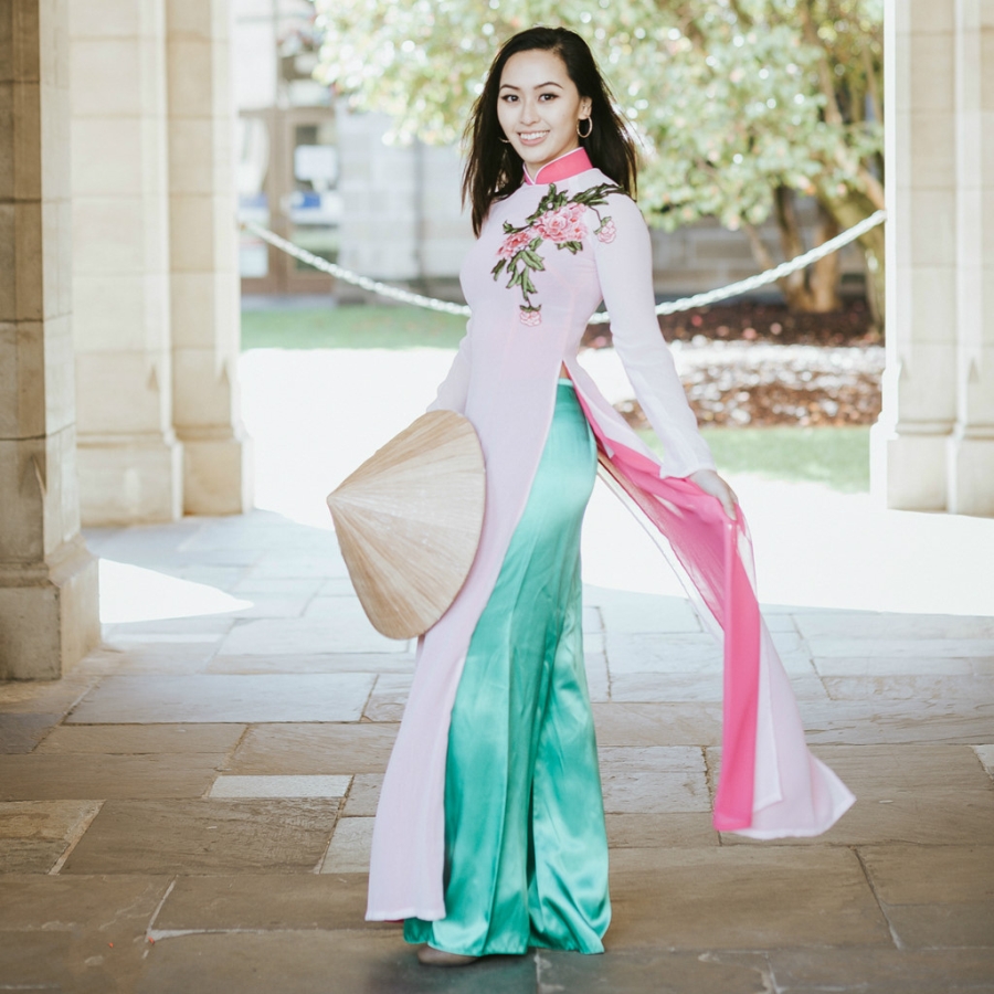 8 co gai tai sac vao chung ket Hoa khoi Nu sinh Viet tai Australia hinh anh 6