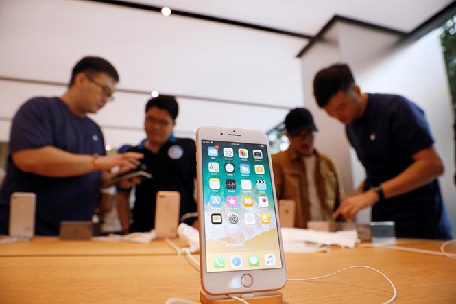 Vấn đề Skype không thể khởi động trên iPhone 8 có vẻ xuất phát từ Microsoft /// Ảnh: Reuters