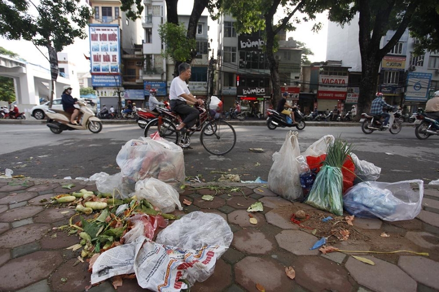 ô nhiễm môi trường, rác thải, Hà Nội