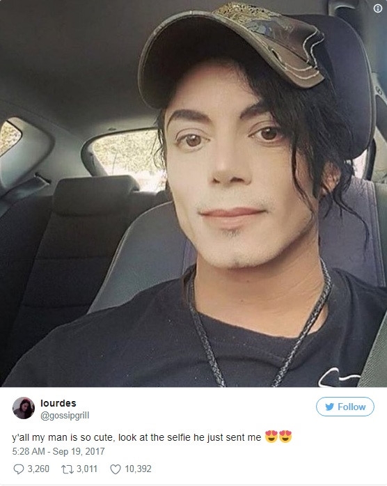 9X chia se anh anh chang giong het Michael Jackson hinh anh 1
