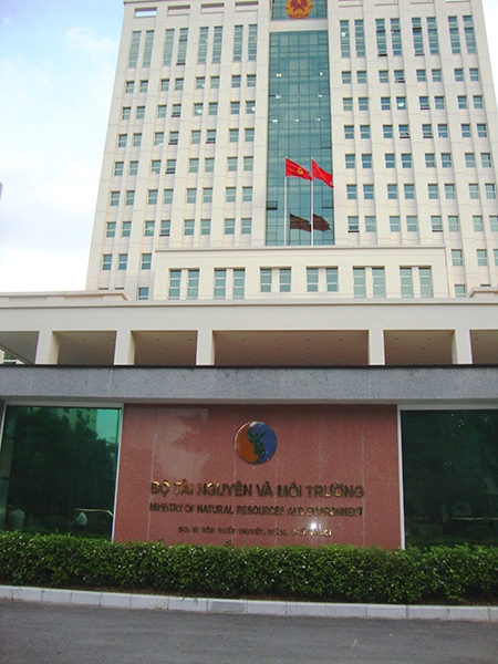 Trụ sở Bộ Tài nguyên và Môi trường.