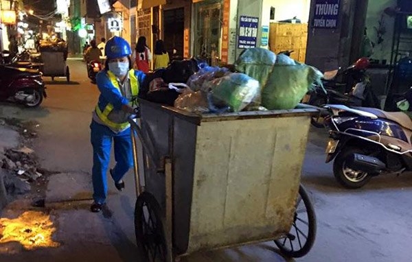 lao công, công nhân môi trường, góc khuất nghề lao công