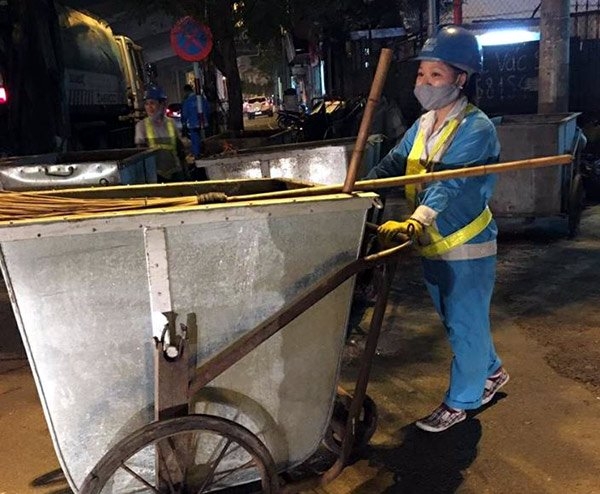 lao công, công nhân môi trường, góc khuất nghề lao công