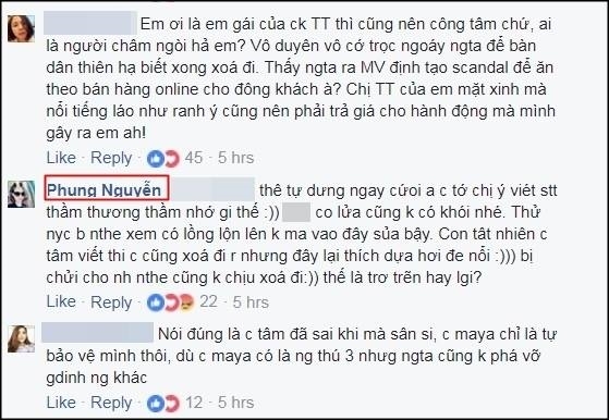 Mâu thuẩn Tâm Tít và Maya leo thang, em gái chồng Tâm Tít lên tiếng