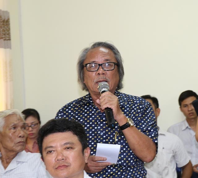 Cử tri Phan Huy nêu các thắc mắc của mình