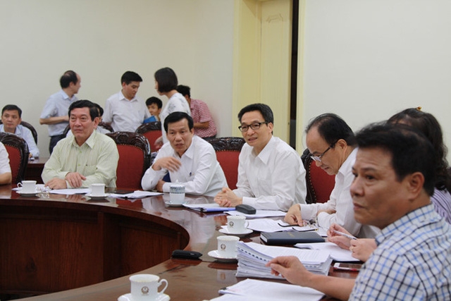  Quang cảnh buổi làm việc về cổ phần hóa Hãng phim truyện Việt Nam 