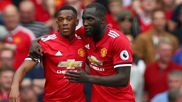 Lukaku rất thân thiết với Martial và Rashford