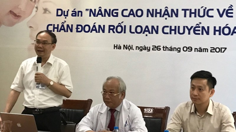 rối loạn chuyển hóa bẩm sinh, sàng lọc trẻ sơ sinh, bệnh ghi