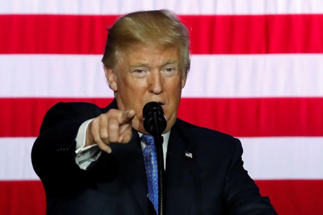  Tổng thống Mỹ Donald Trump (Ảnh: Reuters) 