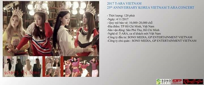 T-Ara se bieu dien tai Viet Nam vao ngay 4/11 hinh anh 1