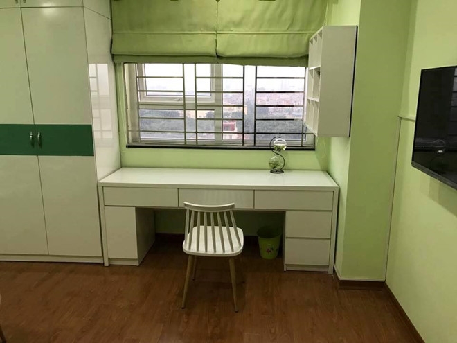 'Thay giao matcha' trang tri nha, dung toan do mau xanh la hinh anh 2