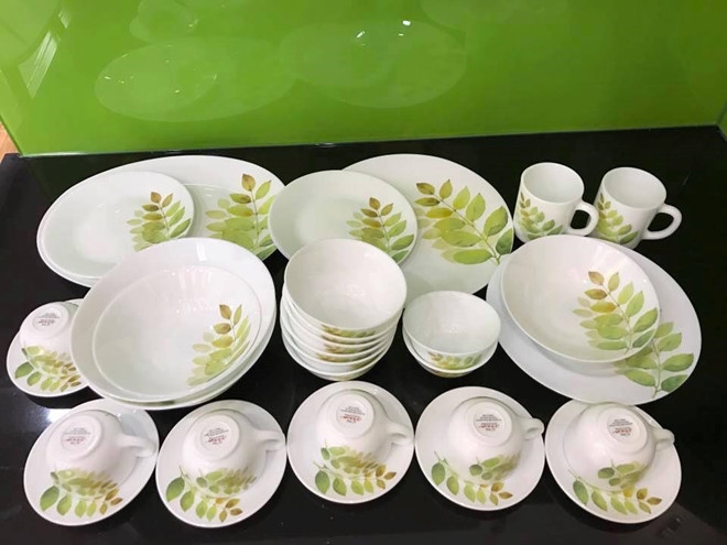'Thay giao matcha' trang tri nha, dung toan do mau xanh la hinh anh 10