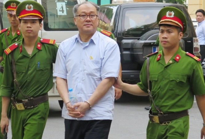 Bị cáo Phạm Công Danh tại tòa án Hà Nội.