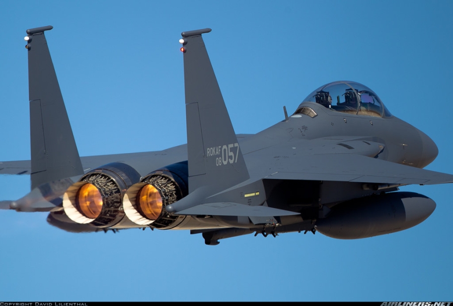 F-15K, at chu bai cua Han Quoc doi pho ten lua Trieu Tien hinh anh 11