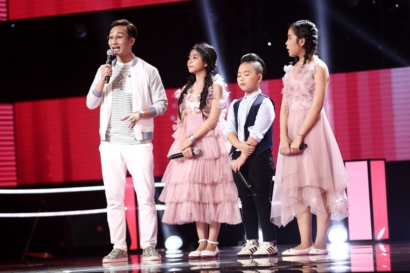 Hoc tro Vu Cat Tuong hat bolero tren san khau The Voice Kids hinh anh 7