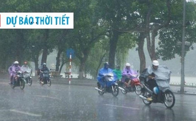 Lại xuất hiện áp thấp trên biển Đông gây mưa dông, gió giật nhiều nơi