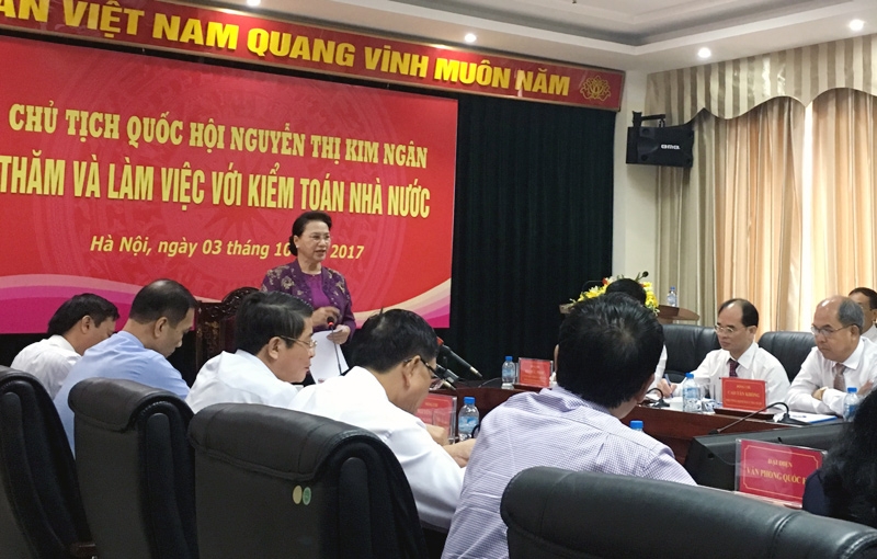 Kiểm toán Nhà nước, ngân hàng 0 đồng, vốn Nhà nước, Chủ tịch Quốc Hội, bà Nguyễn Thị Kim Ngân,