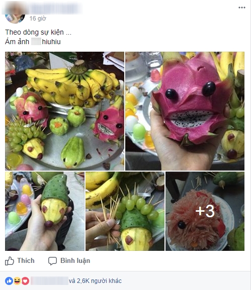Cận kề Trung Thu, 500 anh chị em cư dân mạng thay nhau khoe mâm cỗ trái cây theo trường phái... kinh dị - Ảnh 1.