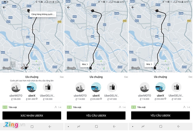 Cuoc chien cuoc san bay cua taxi truyen thong va Uber, Grab o Ha Noi hinh anh 2