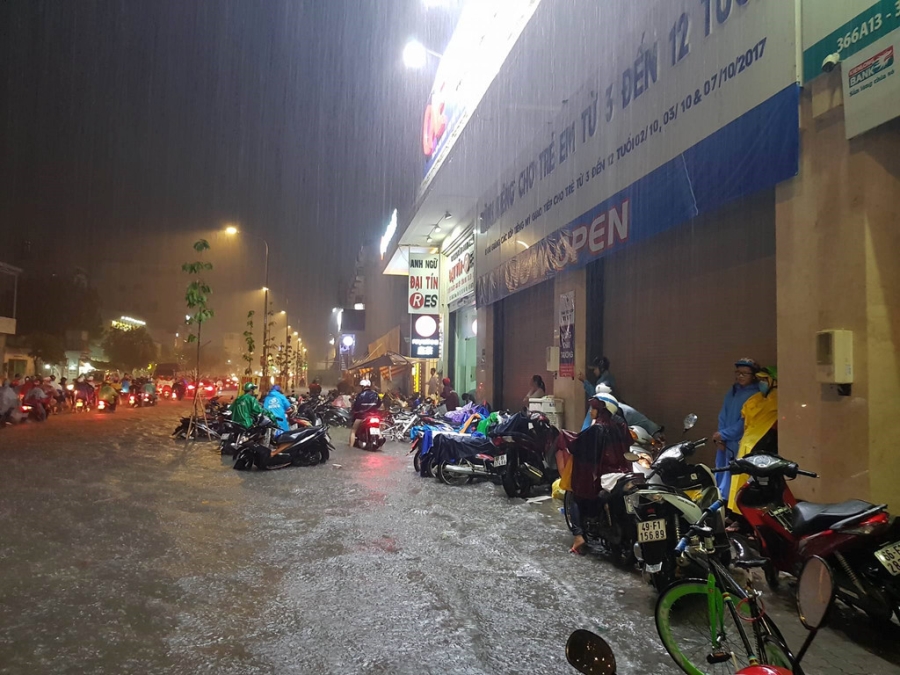 Mua lon, ngap nang trong dem Trung thu o Sai Gon hinh anh 5