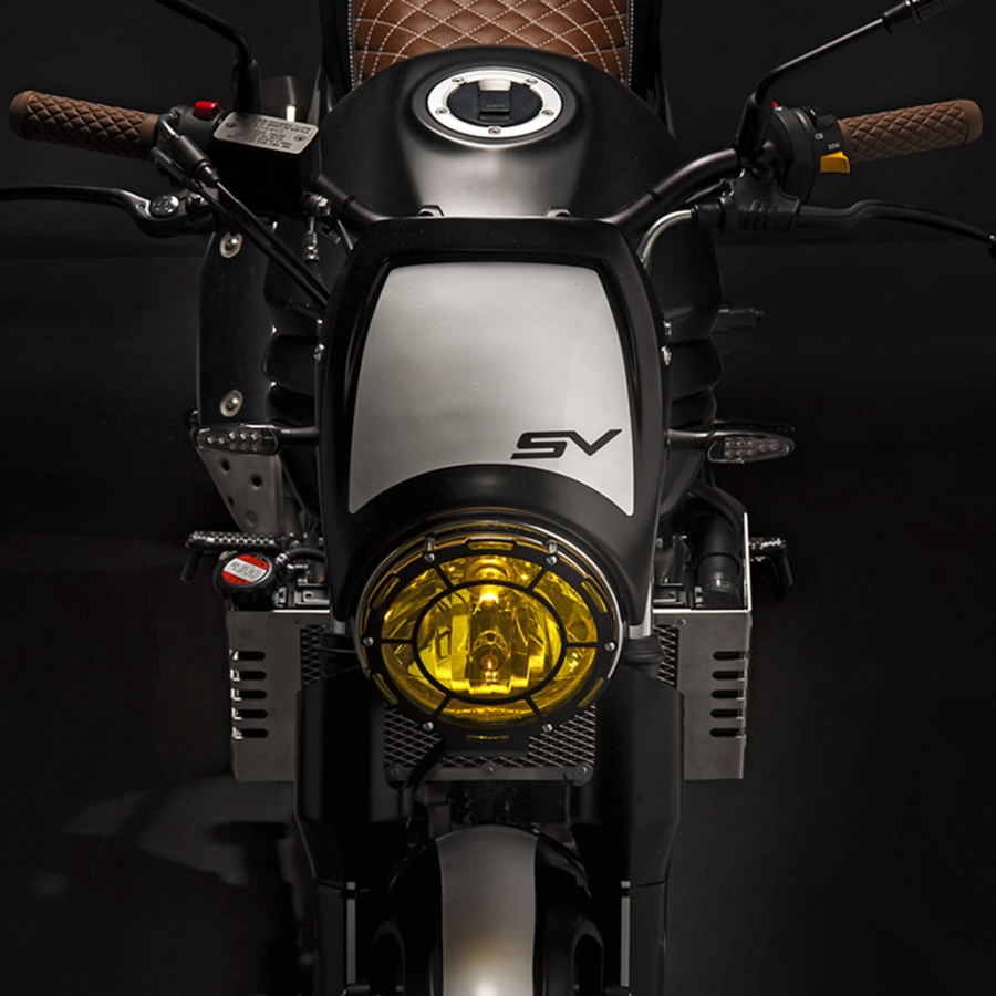 Suzuki SV650 hoi sinh theo phong cach scrambler hinh anh 6