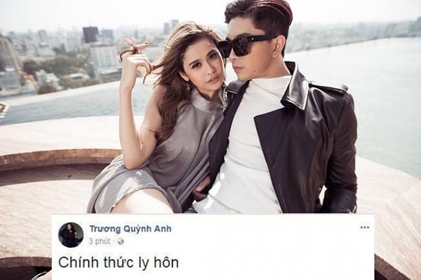 Trương Quỳnh Anh gây xôn xao khi tuyên bố chính thức ly hôn - Ảnh 2.