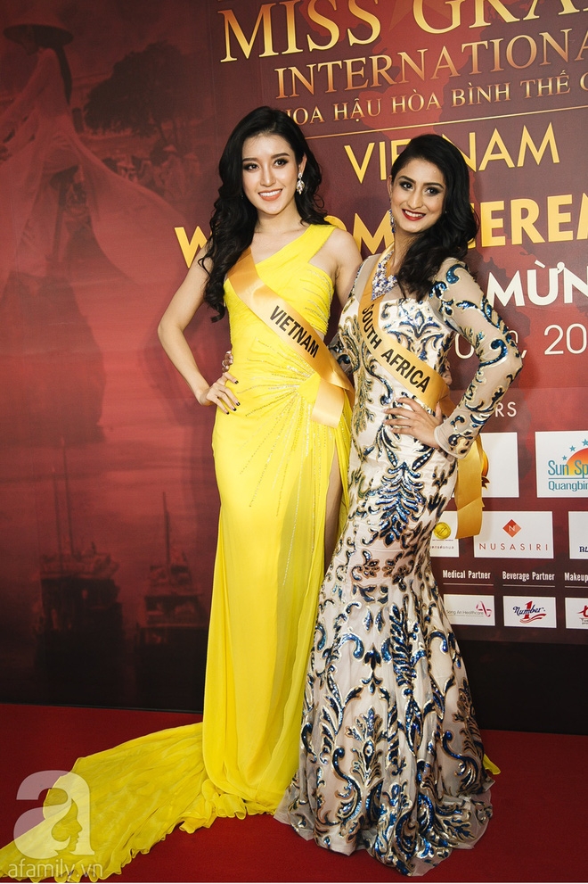 Á hậu Huyền My xinh đẹp nổi bật giữa dàn thí sinh Miss Grand International 2017 - Ảnh 2.