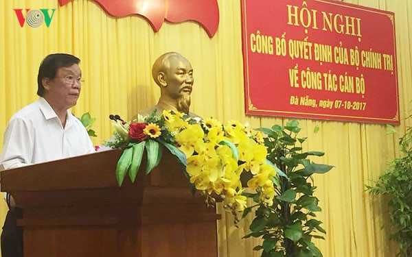 anh: tan bi thu da nang truong quang nghia ngay dau nhan nhiem vu hinh anh 1