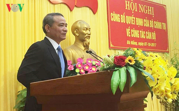 anh: tan bi thu da nang truong quang nghia ngay dau nhan nhiem vu hinh anh 3