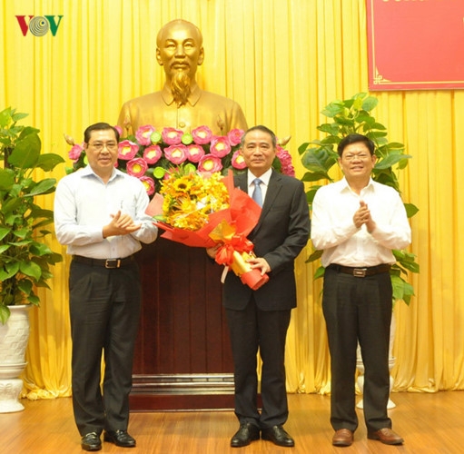 anh: tan bi thu da nang truong quang nghia ngay dau nhan nhiem vu hinh anh 5