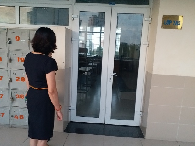 hoc sinh lop 7 bi bong o truong hoc: “con toi van hoang loan va so bi ky luat” - 3