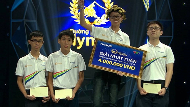 10X Da Nang tung thi 'Chinh phuc' gianh giai nhat tuan Olympia hinh anh 1