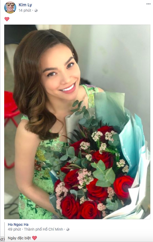 lo anh ho ngoc ha - kim ly vui ve di an, xoa tin don ran nut vi cai nhau - 6