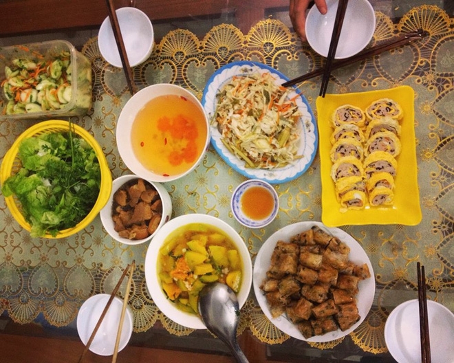  Lóa mắt với những đĩa ăn của cô nàng nấu ăn ngon, ham bày biện đến cọng rau cũng phải đẹp - Ảnh 2.
