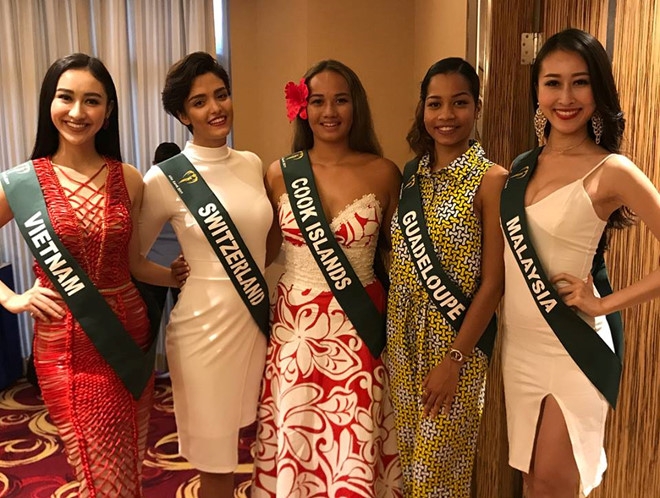 Loạt đối thủ của Hà Thu tại Miss Earth 2017 gây thất vọng bởi nhan sắc kém xinh - Ảnh 2.