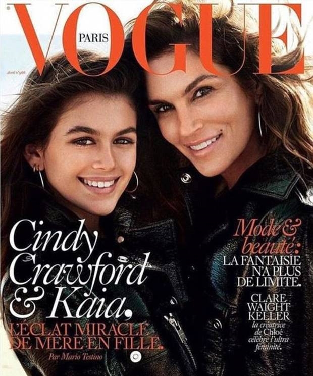 'Hoang tu, cong chua' nha Cindy Crawford: Tai khong doi tuoi hinh anh 4