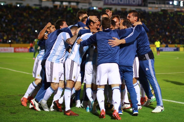  Niềm vui của Argentina sau khi giành vé dự World Cup 2018 