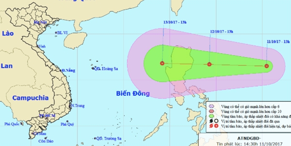 tin bão mới nhất, cơn bão số 11, bão số 11, tin bão, dự báo thời tiết