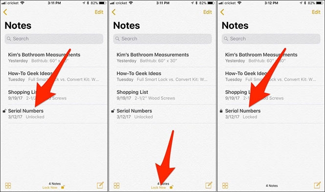 Cách bảo vệ tài liệu Notes bằng mật khẩu cho iPhone - ảnh 2