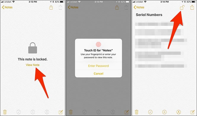 Cách bảo vệ tài liệu Notes bằng mật khẩu cho iPhone - ảnh 3