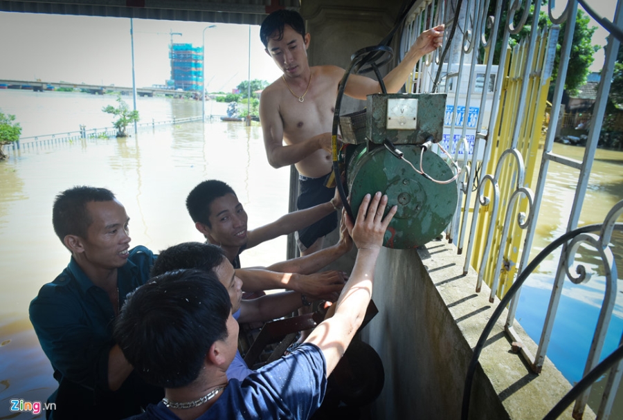 Canh nuoc ngap tan noc nha o Ninh Binh hinh anh 13