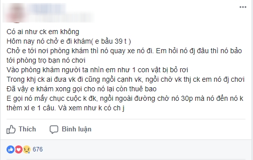 Than thở đi khám thai một mình bị nhìn như con vật bị bỏ rơi, chị gái khiến 500 chị em tranh cãi nảy lửa - Ảnh 1.