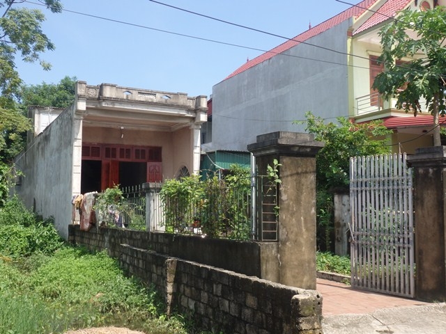  Ngôi nhà của vợ chồng Đại úy Chủng vẫn chưa hoàn thiện và hiện đang còn mắc nợ. 