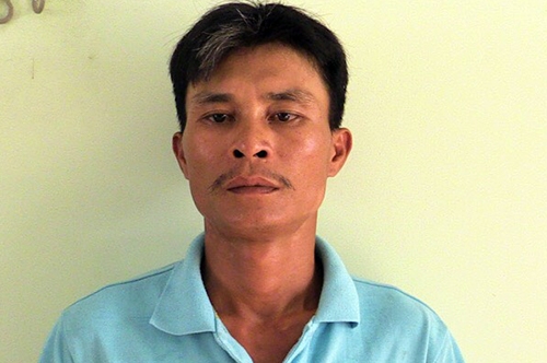 Kẻ trốn truy nã bị bắt giữ. Ảnh: Nguyệt Triều
