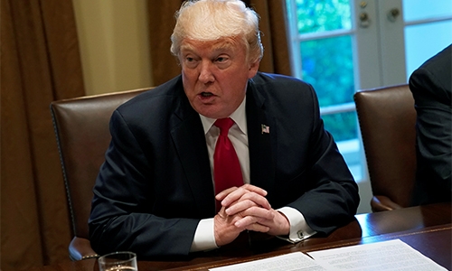 Tổng thống Mỹ Donald Trump. Ảnh: Reuters.