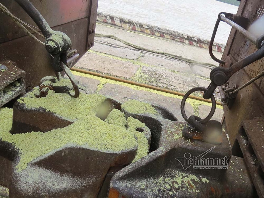 lưu huỳnh,thảm hoạ môi trường,cảng Hải Phòng