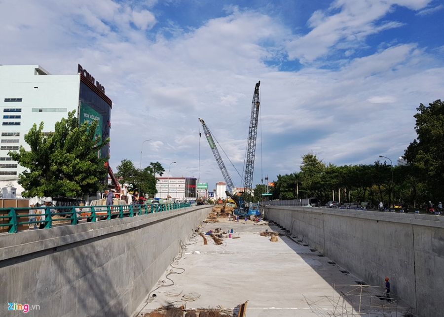 Cap tap hoan thanh ham chui gan 120 ty truoc APEC hinh anh 5
