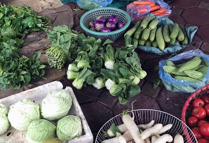 rau xanh tăng giá mạnh, rau củ trung quốc, rau xanh, mưa lũ