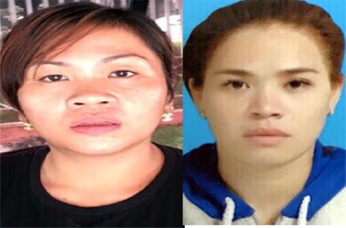 Hai nghi can bị bắt giữ. Ảnh: Nguyệt Triều